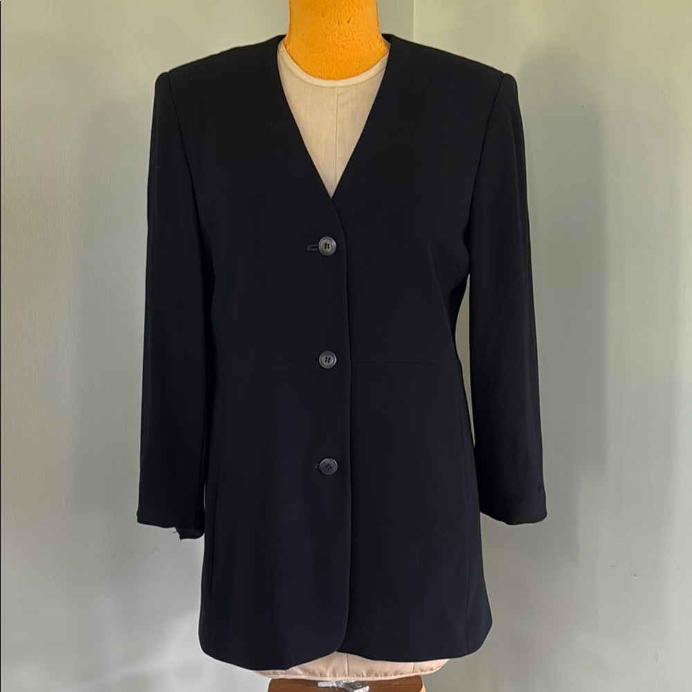 Classic Jones New York Navy Women's Blazer